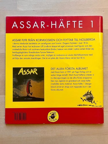 Assar-Häfte 1, 118 strippar från 1990 av Ulf Lundkvist, 2008