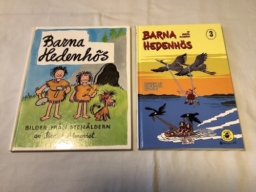 4 x Barna Hedenhös av Bertil Almqvist