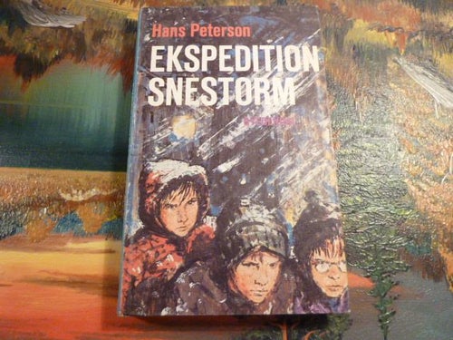 EKSPEDITION SNESTORM, HANS PETERSON, 1978, BOG, BOK PÅ DANSKA