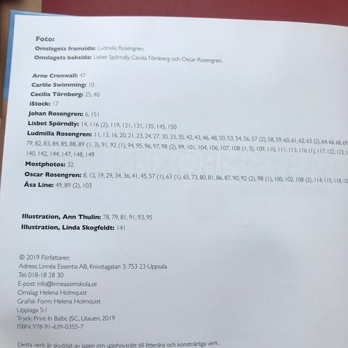 NYA BABYSIMBOKEN Ludmilla Rosengren 2019