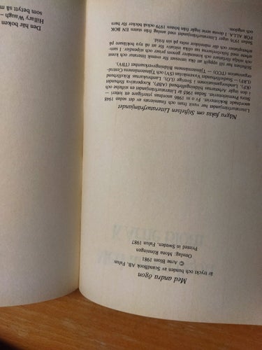 Med andra ögon av K Arne Blom. Bok. Very Fine Plus