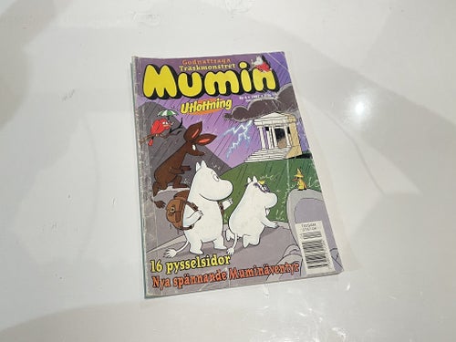 Mumin nr 4 1997 - serietidning pyssel vintage comic 90s