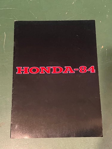 Honda-84: Tekniska Specifikationer