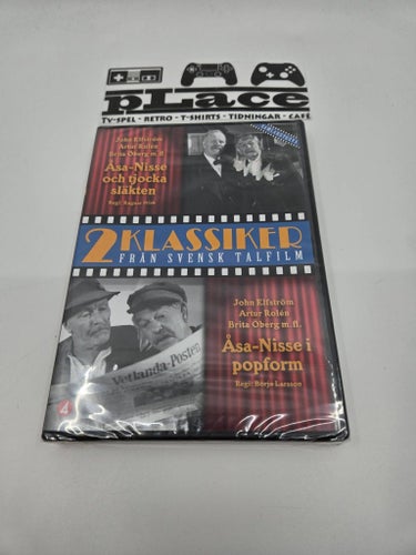 Åsa-Nisse Och Tjocka Släkten / Åsa Nisse Popform NY DVD