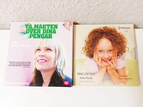 2st Ljudböcker Kvinnliga Författare 8CD Jansdotter Hardy Nya Löften mfl