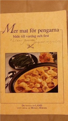 bok RECEPT Mer mat för pengarna retro