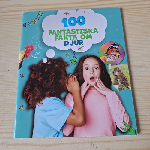 100 Fantastiska Fakta Om Djur av Tukan förlag, 2022