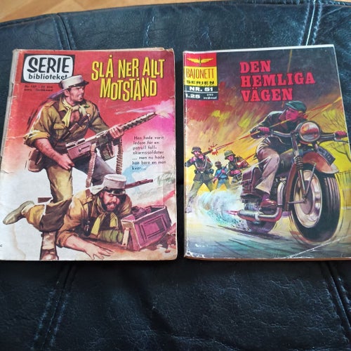 Seriebiblioteket: Slå ner allt motstånd - Bajonett serien: den hemliga vvägo