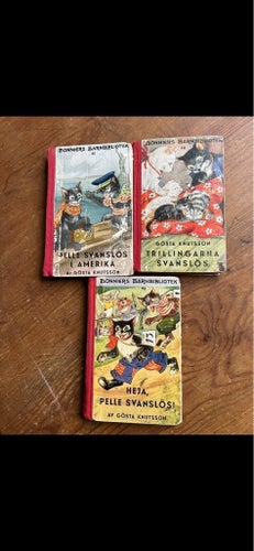 Bonnier Barnbibliotek - Gösta Knutsson - Pelle Svanslös Böcker
