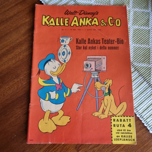 Kalle Anka & C:o Nr 8, Walt Disney's, 1964