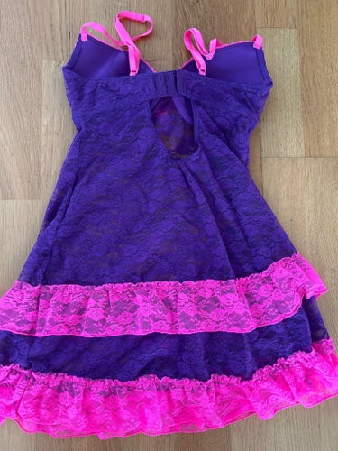 Lila, rosa babydoll storlek 70B