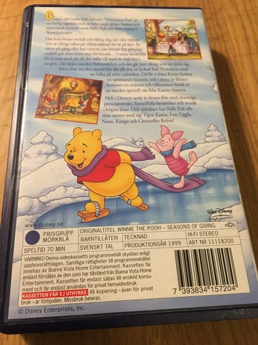 Nalle Puh: Vännernas Fest (VHS)