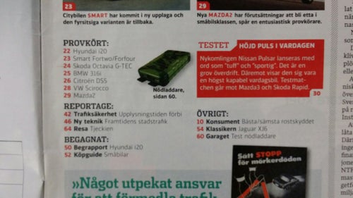 Vi Bilägare nr 17 2014: Citroën DS5, VW Scirocco, Jaguar XJ6, beg Hyundai i20