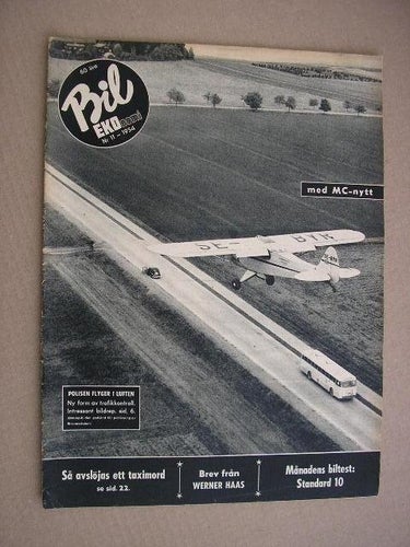 IC Tidning: Bilekonomi med MC-Nytt 1954 Nr. 11