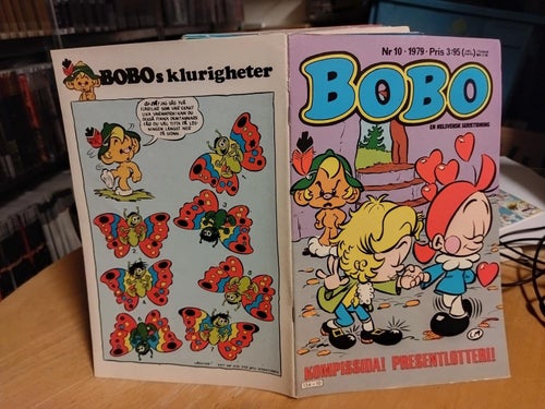 Bobo 1979 nr 11 VF+ Stefan Åström Åsa Kårvall Niklas Swärd Fredrik Sjödin