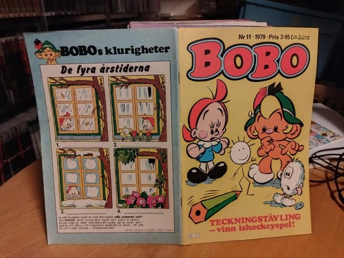 Bobo 1979 nr 11 VF+ Stefan Åström Åsa Kårvall Niklas Swärd Fredrik Sjödin