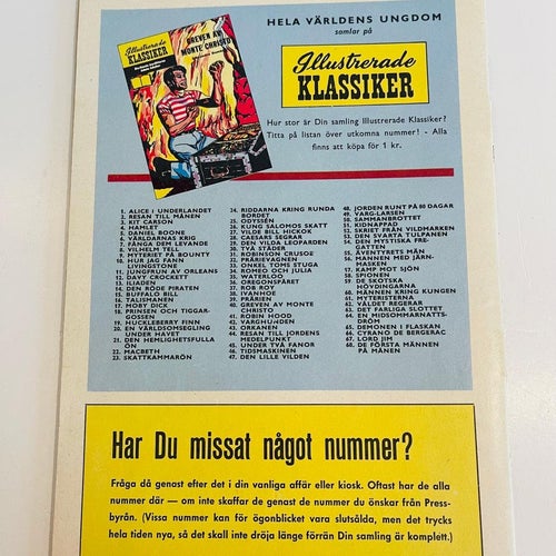 Illustrerade Klassiker  Nr 6