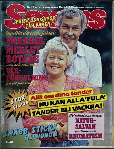Saxons 11 1985 Gunilla Åkesson, Stellan Bengtsson, Anita Hagstad, Vånö, Toreskog