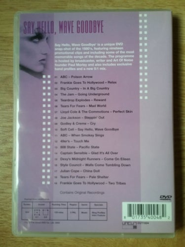 Say Hello, Wave Goodbye - 19 classic videos on DVD