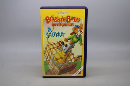 Walt Disney - Björnen Baloo Luftens Hjälte - På Skattjakt - Svenskt tal - VHS