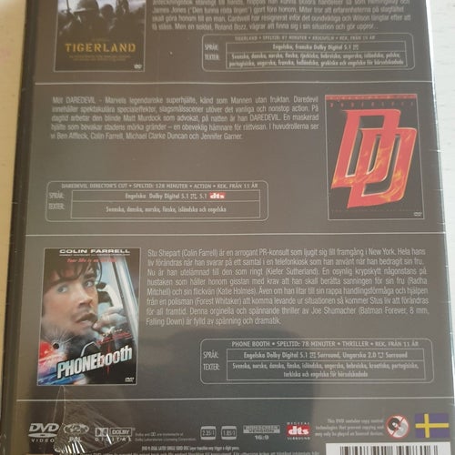 Colin Farell Collection - 3 filmer - Inplastad DVD