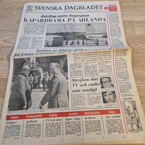 Svenska Dagbladet 27 maj 1977