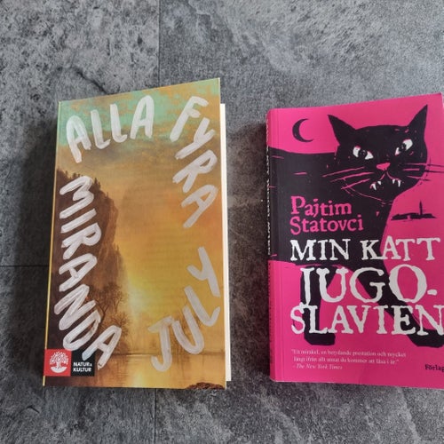 Alla fyra av Miranda July, 2021, Min katt Jugoslavien
