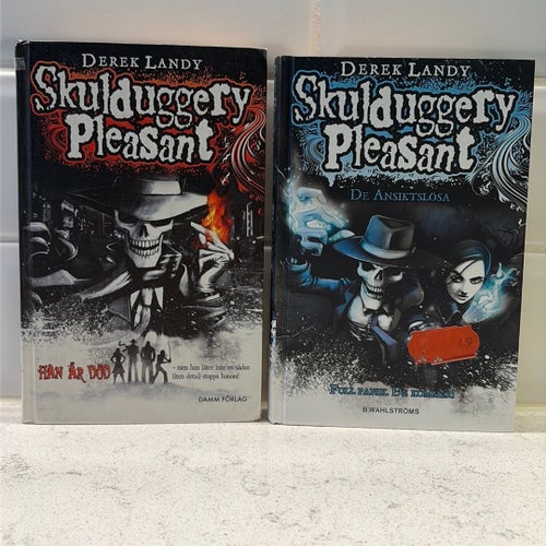 Skulduggery Pleasant: Han är död och de ansiktslösa av Derek Landy