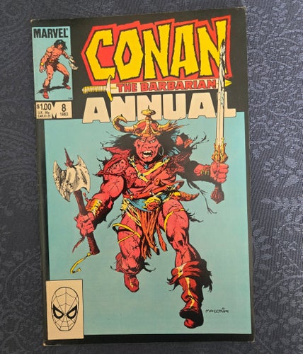 Conan The Barbarian Annual #8, Marvel Comics, 1983