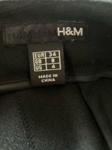 H&M Kostymset med Kavaj, Väst och Byxor