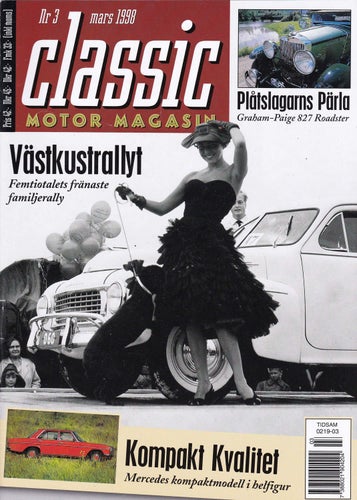 Classic 1998-3 Volvo Venus Bilo.Giulia Sprint GT 65..MB Kompakt