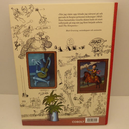 De största tecknarna Mad Nr 2 Sergio Aragones 2018 Hårdpärm Cobolt Nyskick