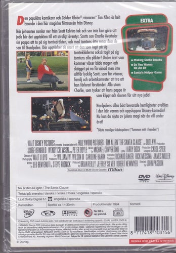 DVD / Nu Är Det Jul Igen / Disney / Tim Allen, Peter Boyle / Ny & Inplastad