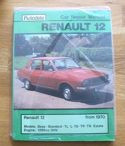 Reparationshandbok - Renault 12