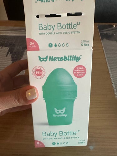 Herobility nappflaskor 140 ml