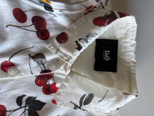 D&G vit topp, storlek 40 IT