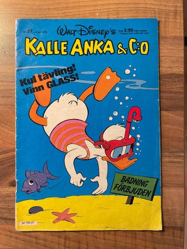 Kalle Anka & C:o, Walt Disney's, 1979