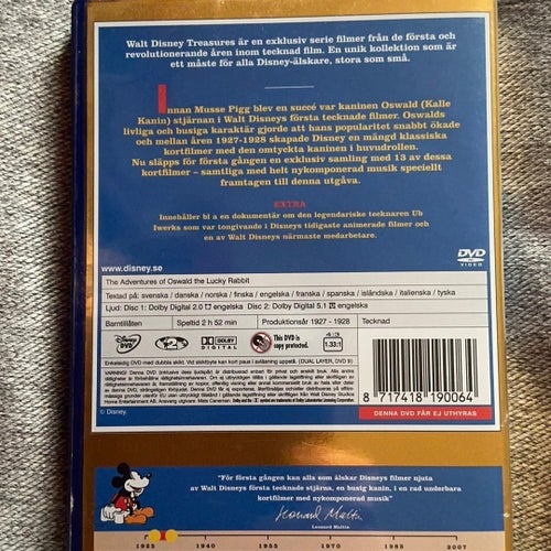 Walt Disney Treasures: The Adventures of Oswald the Lucky Rabbit 2 DVD