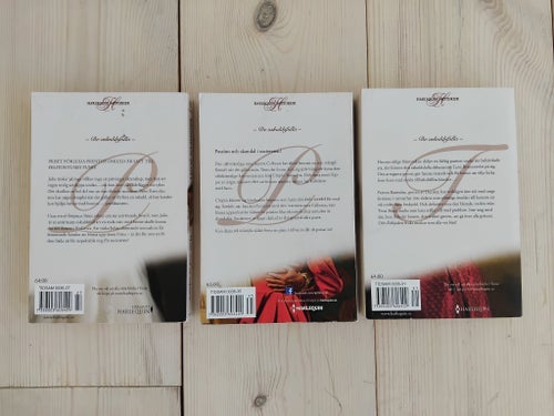 3 st Harlequin Historisk, serie