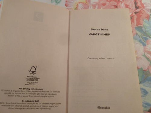 VARGTIMMEN, D. MINA, 2008,  POCKET, BÖCKER