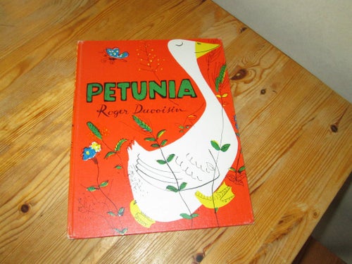 PETUNIA ROGER DUVOISIN TRYCKT 1969