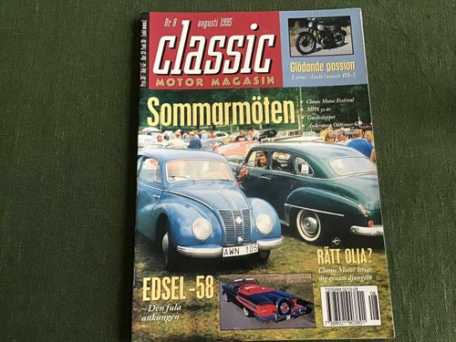 CLASSIC MOTOR NR 8 1995 CHEVROLET,BSA,BRANDBIL,FORD EDSEL,