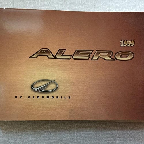 1999 Oldsmobile Owners Manual Alero