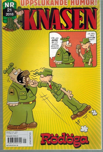 KNASEN nr 21 2018 (nära nyskick)