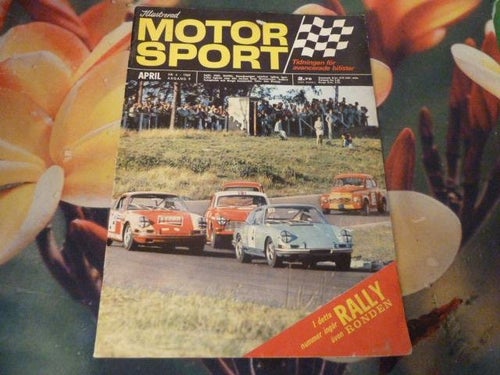 MOTOR SPORT, NR 4 - 1969, TIDNING
