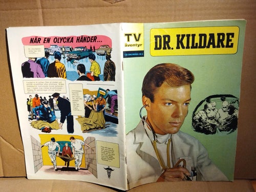 TV-äventyr 1962 nr 3 Dr Kildare. Very Good plus