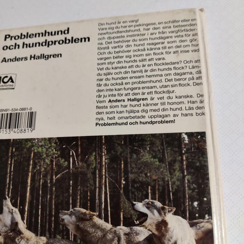 Problemhund och hundproblem av Hallgren, Anders