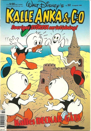 Kalle Anka & Co Nr. 32 1990