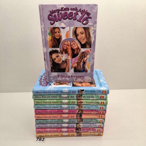 Mary-Kate och Ashley Sweet 16 - x11 Bokpaket - Ungdomsbok - Se bilder för titlar