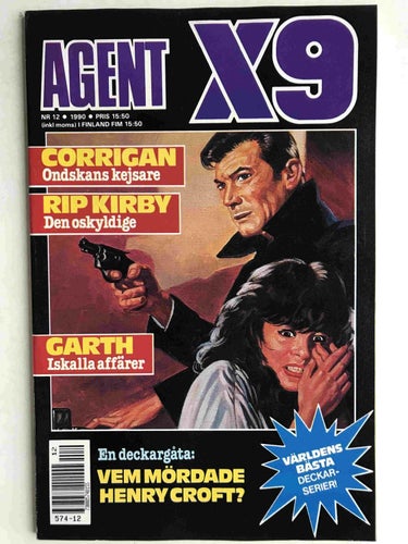 Agent X9 - 1990:12 Oläst!